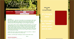 Desktop Screenshot of elpasowinery.com